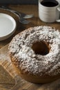 Homemade Cinnamon Coffee Cake Royalty Free Stock Photo