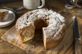 Homemade Cinnamon Coffee Cake Royalty Free Stock Photo