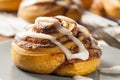 Homemade Cinnamon Roll Pastry Royalty Free Stock Photo