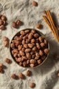 Homemade Cinnamon Sugar Almonds Royalty Free Stock Photo