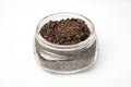 Homemade coffee bath scrub