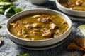 Homemade Colorado Pork Green Chili Soup