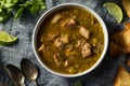 Homemade Colorado Pork Green Chili Soup