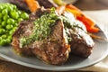 Homemade Cooked Lamb Chops Royalty Free Stock Photo