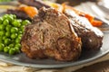 Homemade Cooked Lamb Chops Royalty Free Stock Photo