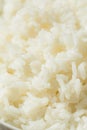 Homemade Cooked Steamed White Rice Royalty Free Stock Photo