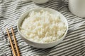 Homemade Cooked Steamed White Rice Royalty Free Stock Photo