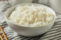 Homemade Cooked Steamed White Rice Royalty Free Stock Photo