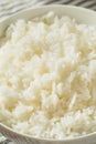 Homemade Cooked Steamed White Rice Royalty Free Stock Photo