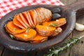 Homemade Cooked Sweet Potato Royalty Free Stock Photo