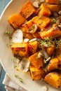 Homemade Cooked Sweet Potato Royalty Free Stock Photo