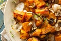 Homemade Cooked Sweet Potato Royalty Free Stock Photo