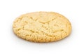 Homemade cookie on white background