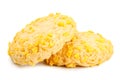 Homemade Cookies With Cornflake Chips Royalty Free Stock Photo