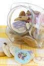 Homemade cookies in Jar Royalty Free Stock Photo