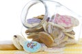 Homemade cookies in Jar Royalty Free Stock Photo