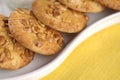 Homemade cookies with nuts