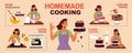 Homemade Cooking Infographics