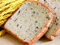 Homemade cooking made from whole wheat and grains with breads Royalty Free Stock Photo