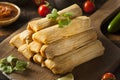 Homemade Corn and Chicken Tamales