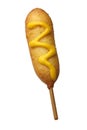 Homemade corn dog