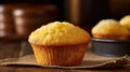 homemade corn muffin