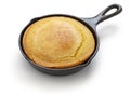 Homemade cornbread in skillet, southern cooking Royalty Free Stock Photo