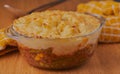 Homemade cottage pie. Royalty Free Stock Photo