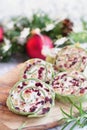 Homemade Cranberry Cream Cheese Pinwheels