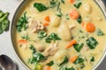 Homemade Creamy Chicken Gnocchi Soup