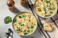 Homemade Creamy Chicken Gnocchi Soup