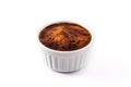 Homemade creme brulee