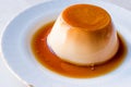 Homemade Creme Caramel with Sweet Syrup / Custard Pudding