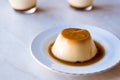 Homemade Creme Caramel with Sweet Syrup / Custard Pudding