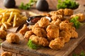 Homemade Crispy Popcorn Chicken