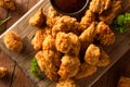 Homemade Crispy Popcorn Chicken