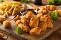 Homemade Crispy Popcorn Chicken