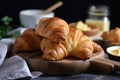 homemade croissants with delicious, flaky layers and rich buttery flavor