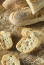 Homemade Crusty French Bread Baguette Royalty Free Stock Photo