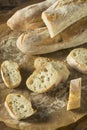 Homemade Crusty French Bread Baguette Royalty Free Stock Photo