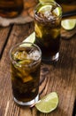 Homemade Cuba Libre Royalty Free Stock Photo