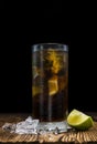 Homemade Cuba Libre Royalty Free Stock Photo