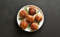 Homemade cutlets from minced meat Royalty Free Stock Photo