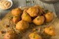 Homemade Deep Fried Hush Puppies Royalty Free Stock Photo