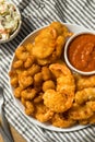 Homemade Deep Fried Shrimp Platter