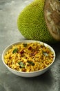 Idichakka thoran from Kerala cuisine,raw jack fruit curry