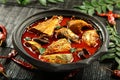 Spicy Indian fish curry Royalty Free Stock Photo