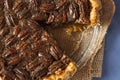 Homemade Delicious Pecan Pie Royalty Free Stock Photo