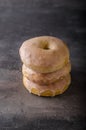 Homemade donuts delish Royalty Free Stock Photo