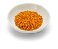 Homemade dried Yuzu Japanese aromatic citrus zest